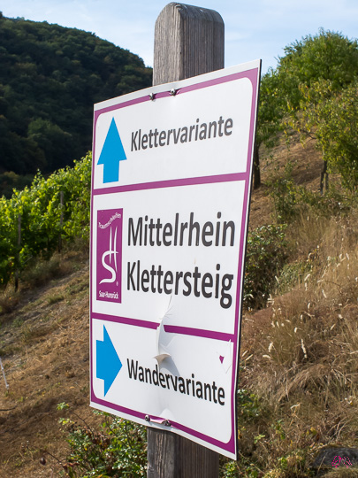 Der Mittelrhein-Klettersteig